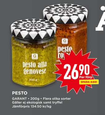 Willys Pesto erbjuda