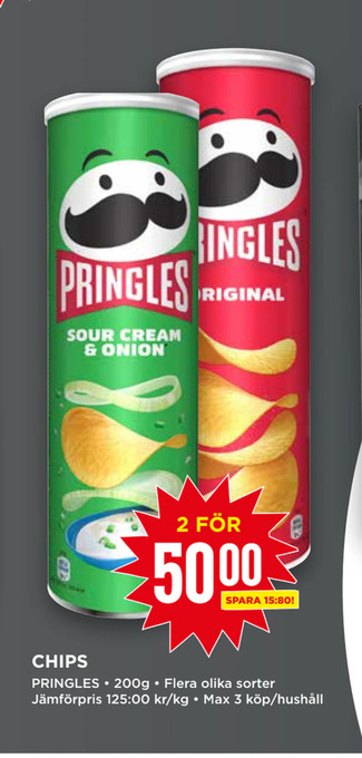 Willys Chips erbjuda