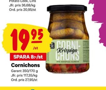 Garant cornichons