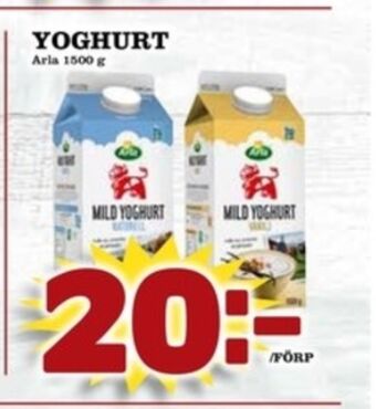 Matdax Arla yoghurt erbjuda