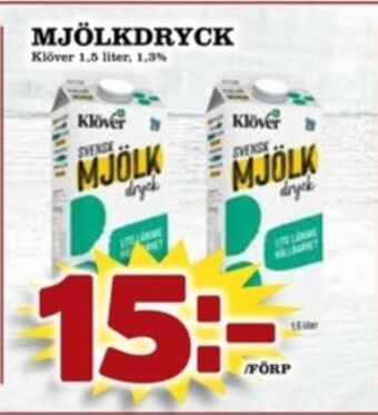 Matdax Klöver mellanmjölk erbjuda