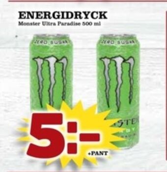 Matdax Monster energidryck erbjuda