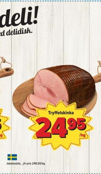 Östenssons Jakobsdals skinka erbjuda