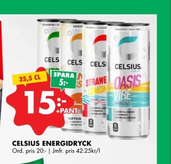ÖoB Oasis vibe energidryck erbjuda