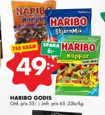 ÖoB Nappar godispåsar cola erbjuda