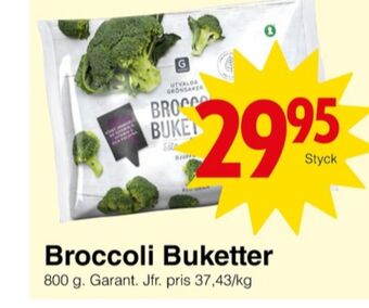 Matöppet Garant grönsaker erbjuda