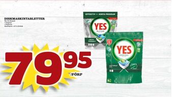 Matdax Yes diskmaskintabs erbjuda