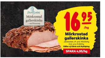 City Gross Bror jakob skinka erbjuda