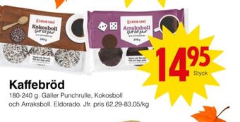 Matöppet Eldorado kakor erbjuda