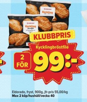 Östenssons Eldorado kycklingbröstfilé erbjuda