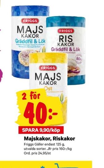 City Gross Friggs majskakor erbjuda