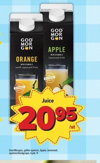 Östenssons God morgon juice erbjuda