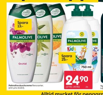Rusta Palmolive duschtvål erbjuda