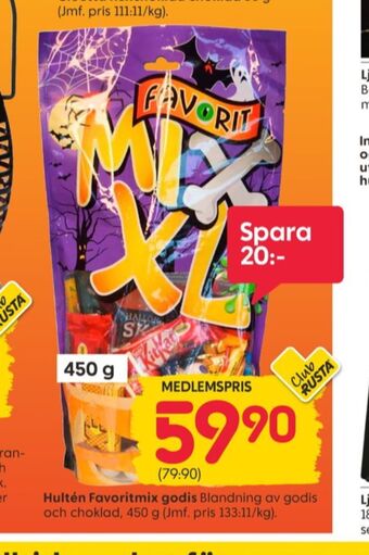 Favorit mix xl godis