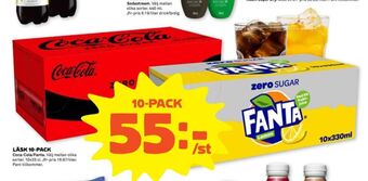 Stora Coop Coca cola läskedryck erbjuda