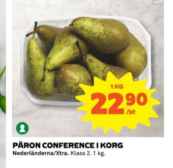Coop X-tra päron erbjuda
