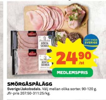 Coop Bror jakob skinka erbjuda