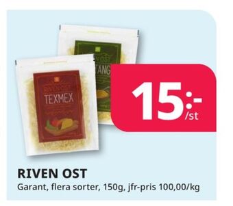 Tempo Garant riven ost erbjuda