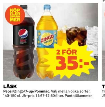 Coop Pepsi läskedryck erbjuda