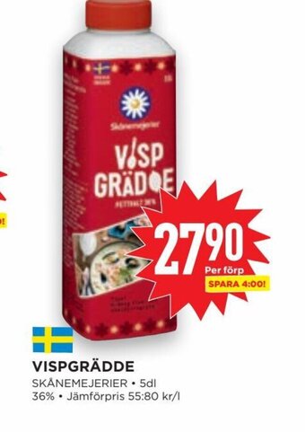 Willys VISPGRÄDDE SKÅNEMEJERIER erbjuda
