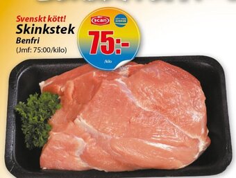 Extra Mjällby Stormarknad Skinkstek Benfri erbjuda
