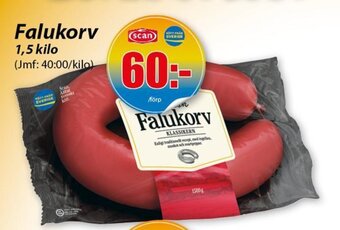 Extra Mjällby Stormarknad Falukorv erbjuda