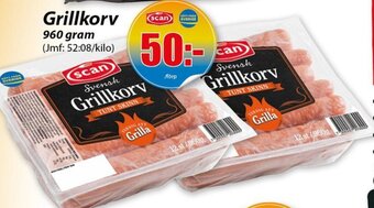 Extra Mjällby Stormarknad Grillkorv erbjuda