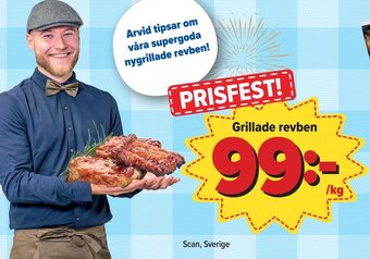 Östenssons Grillade revben erbjuda