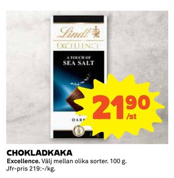 Coop Chokladkaka erbjuda