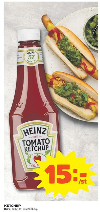 Coop Ketchup erbjuda