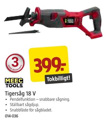 Jula Tigersåg 18 v erbjuda