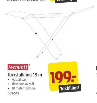 Jula Torkställning 18 m erbjuda