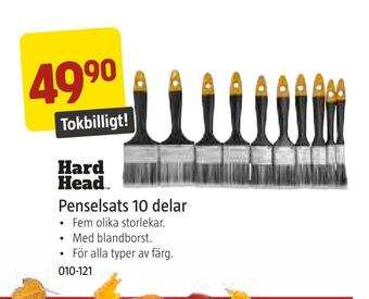 Jula Penselsats 10 delar erbjuda