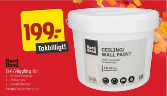 Jula Tak-/väggfärg 10 l erbjuda