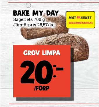 MatArket Bake my day erbjuda