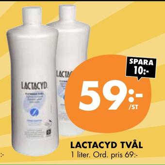 ÖoB Lactacyd tvål erbjuda