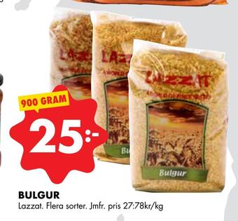 ÖoB Bulgur erbjuda