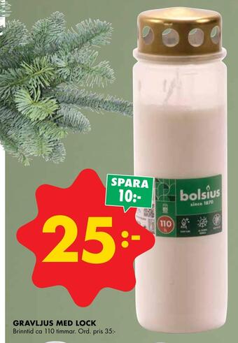 ÖoB Gravljus med lock erbjuda