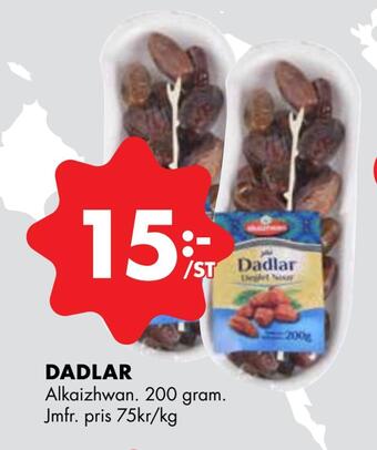 ÖoB Dadlar erbjuda