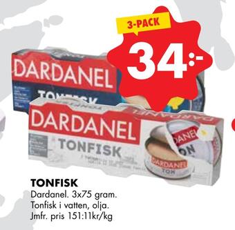 ÖoB Tonfisk erbjuda