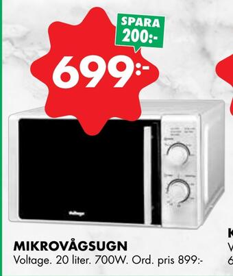 ÖoB Mikrovågsugn erbjuda
