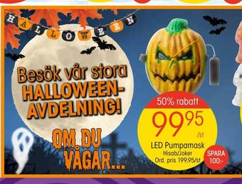 EKO Led pumpamask erbjuda