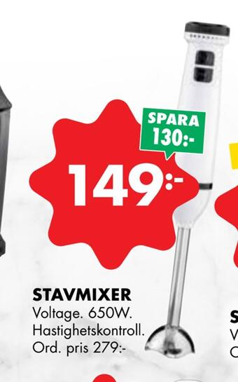 ÖoB Stavmixer erbjuda