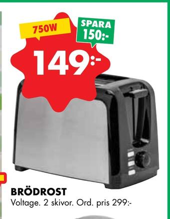 ÖoB Brödrost erbjuda
