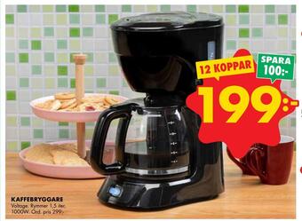 ÖoB Kaffebryggare erbjuda