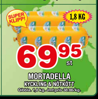 Nya Pulsen Mortadella erbjuda