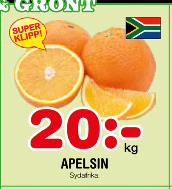 Nya Pulsen Apelsin erbjuda