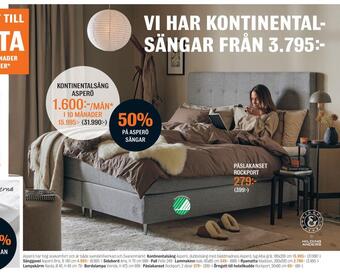 Mio Kontinentalsäng erbjuda