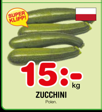 Nya Pulsen Zucchini erbjuda