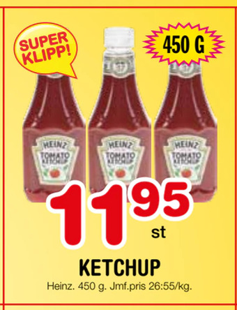 Nya Pulsen Ketchup erbjuda